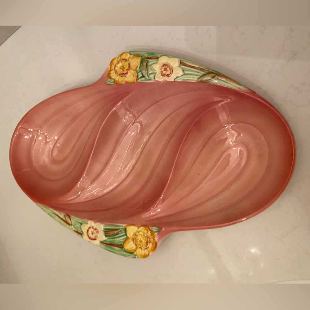 EUC VTG GENUINE STAFFORDSHIRE SHORTER & SON ENGLAND PORCELAIN NUT/CANDY DISH